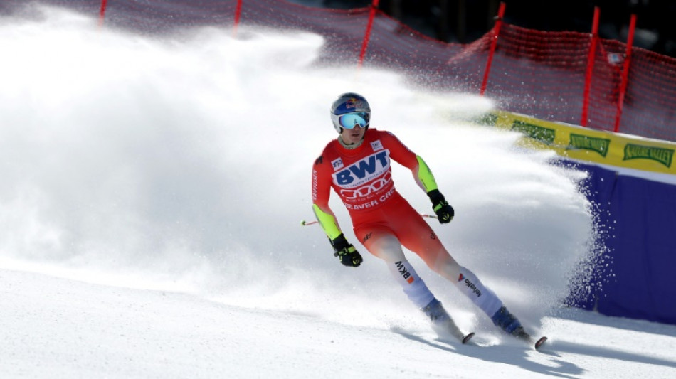 Odermatt clinches first win of season with Beaver Creek Super-G