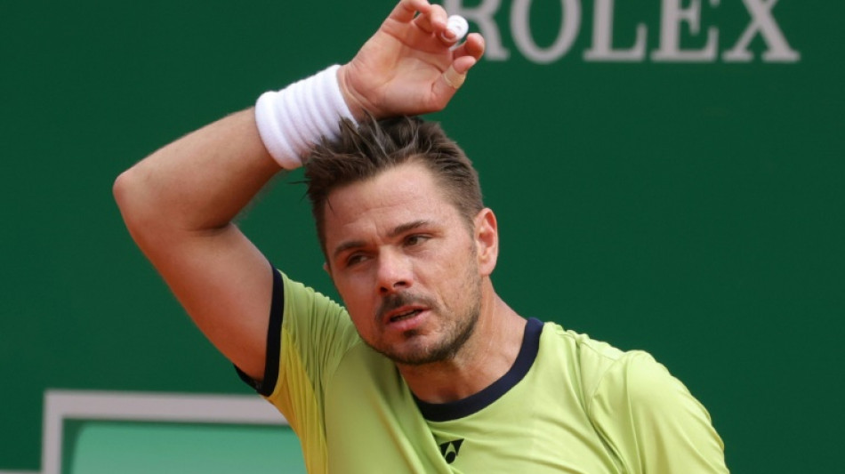 Monte-Carlo: Wawrinka prend un set à Bublik mais s'incline