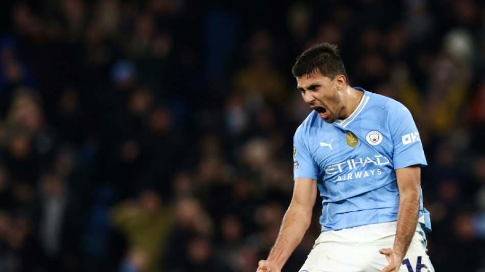 Rodri salvages point but Man City stumble in Premier League title race