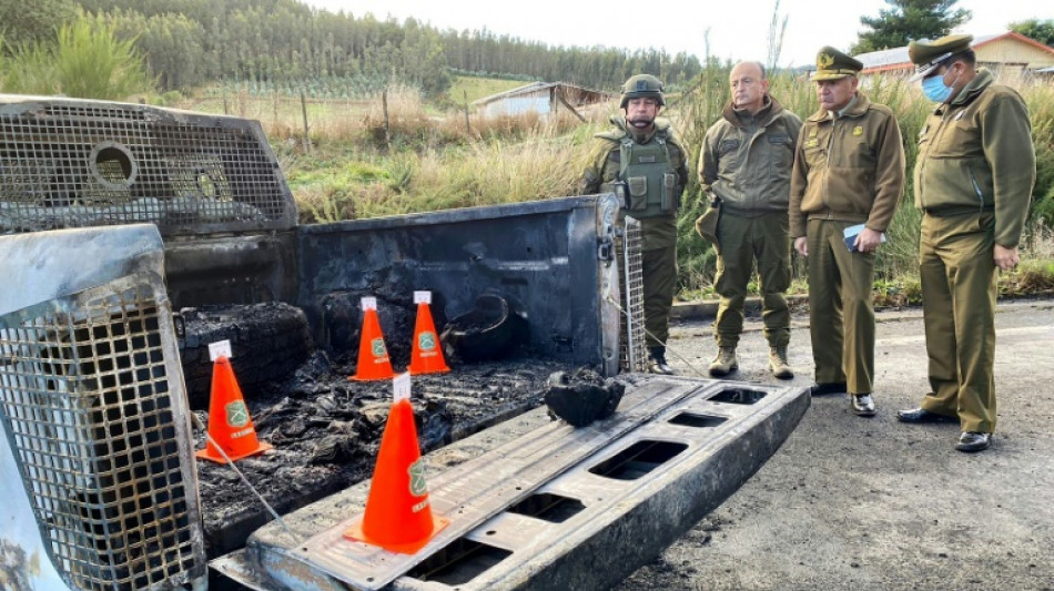 Attack in restive Chilean province leaves three police officers dead