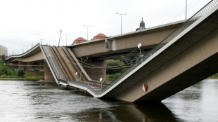 Drohendes Hochwasser: Abriss nach Teileinsturz von Dresdner Carolabrücke läuft