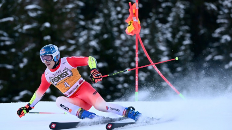 Odermatt fastest in Alta Badia giant slalom first run