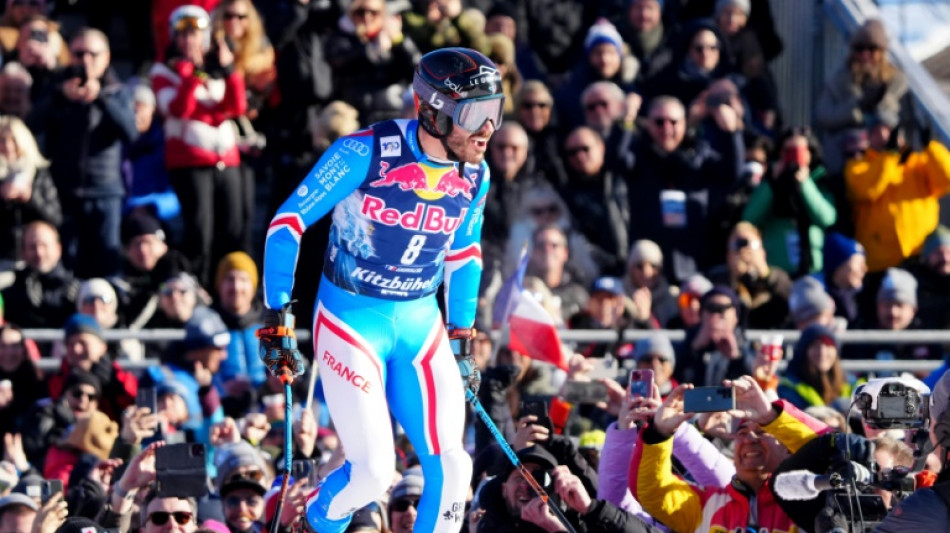 Sarrazin revels in double Kitzbuehel downhill delight