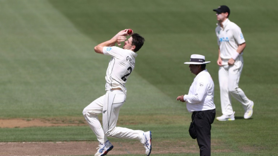 Proteas extend lead to 119 after O'Rourke strikes for New Zealand