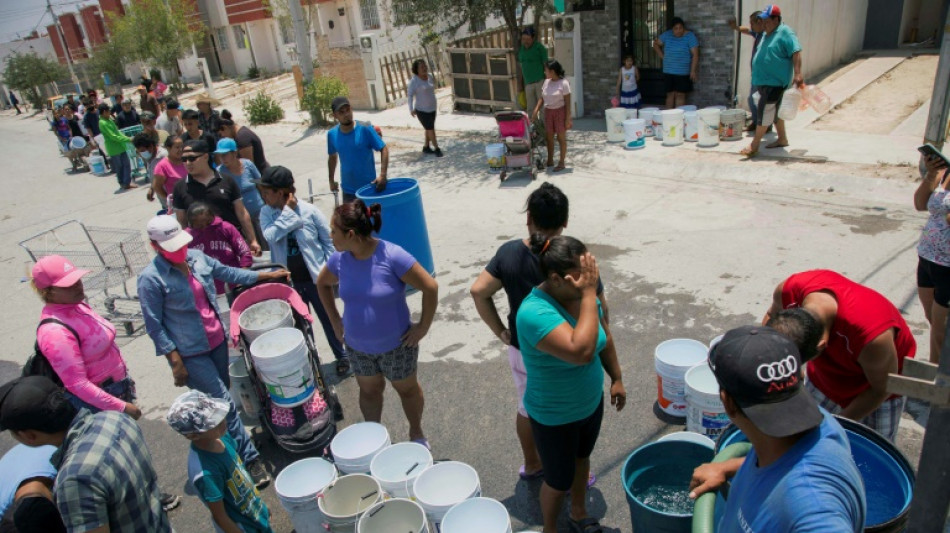 Sécheresse: l'eau rationnée à Monterrey, moteur industriel du Mexique