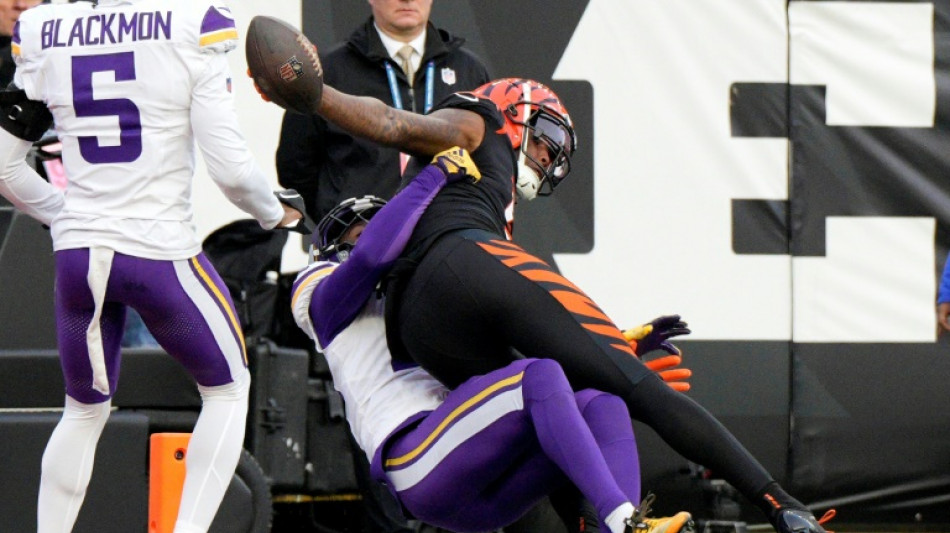 NFL Bengals rally to beat Vikings in OT while Colts rip Steelers