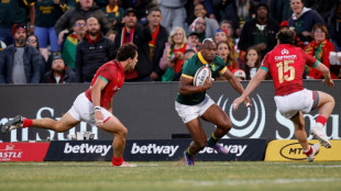 Mapimpi hat-trick helps 10-try Springboks crush Portugal