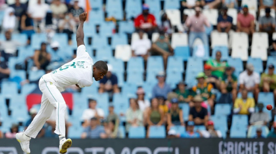 Rabada takes five wickets as India struggle