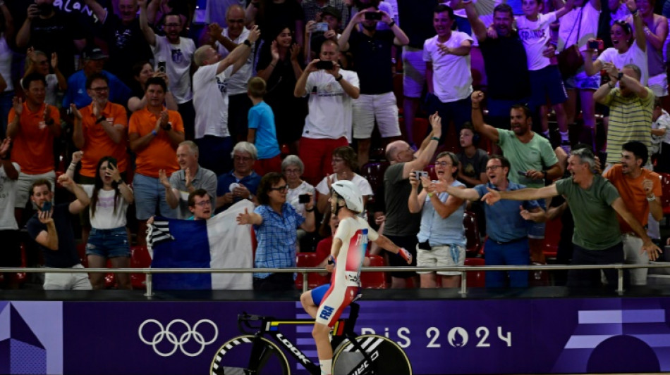 France's Thomas lights up Olympic velodrome as New Zealand celebrate 