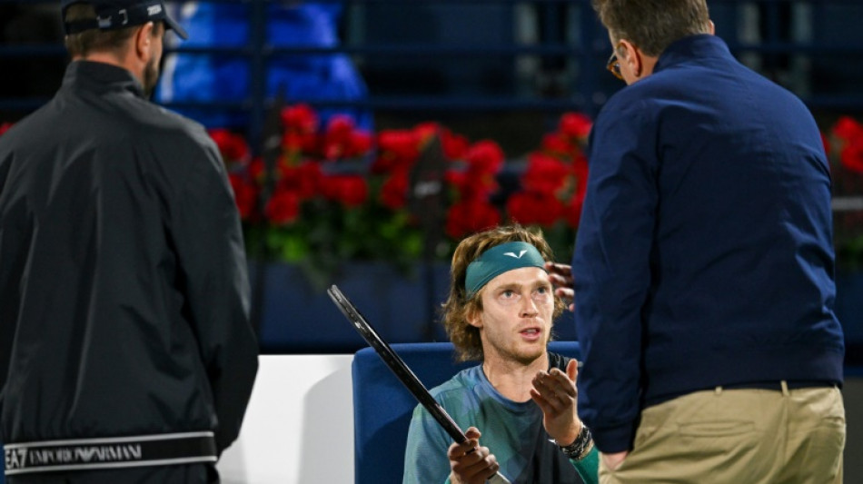 Rublev calls for rule change after successful appeal against disqualification