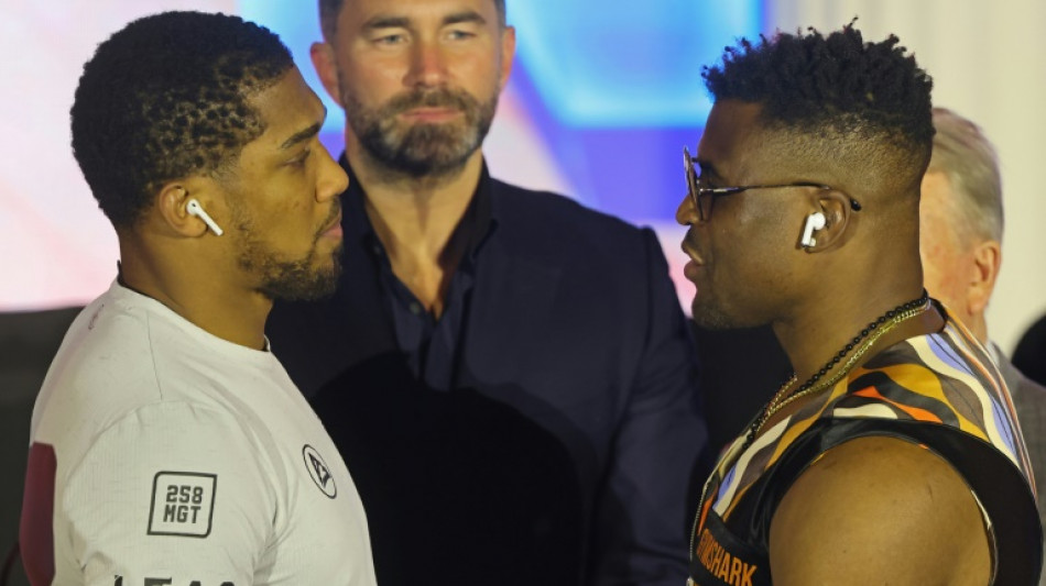 'Postman' Joshua vows to deliver victory over Ngannou