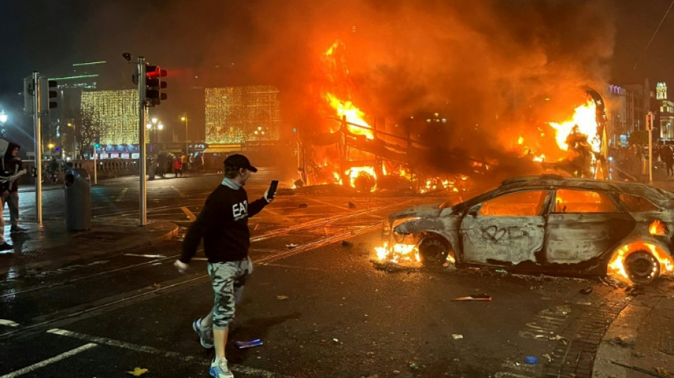 Worst unrest in decades hits Dublin, police say