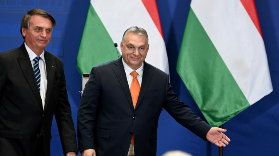 Luego de Putin, Bolsonaro se reúne con el primer ministro húngaro, Orban