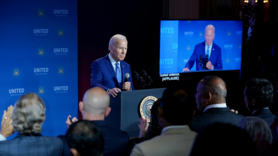 Biden fordert geeinte Front gegen Hass und politische Gewalt