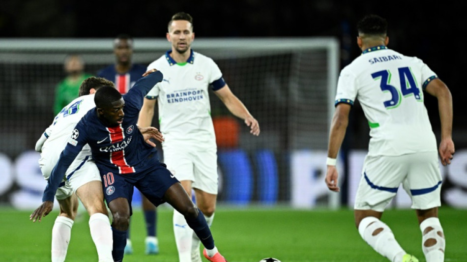 PSG pay for missed chances again in PSV Champions League draw