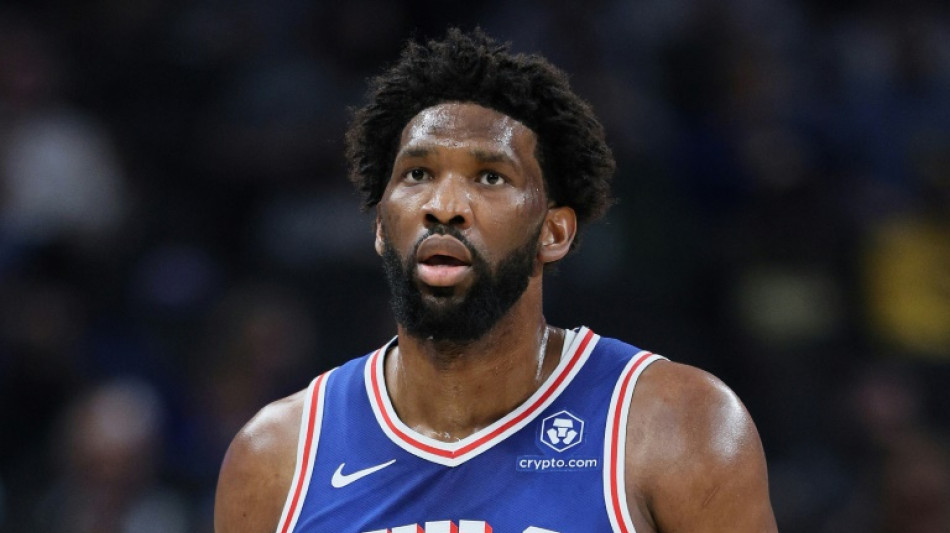 NBA's Embiid to undergo left knee procedure: reports