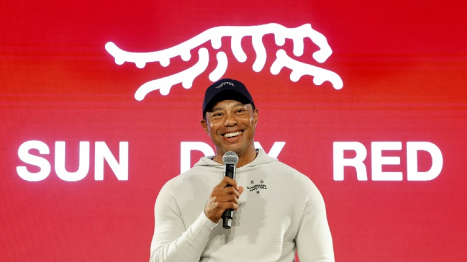 Tiger unveils new Sun Day Red apparel line after Nike split