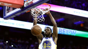 Wiggins leads NBA Warriors over injury-hit 76ers, Celtics win