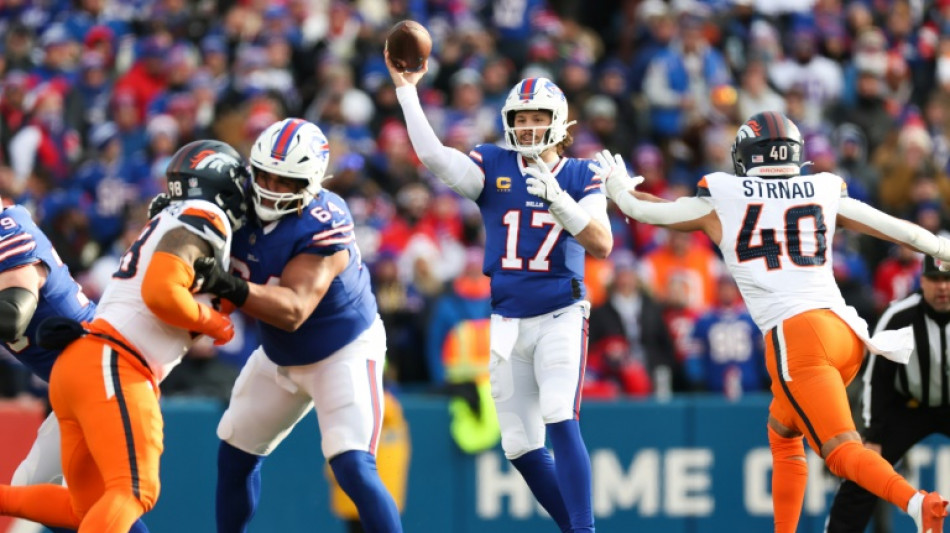 Bills trample Broncos to advance in NFL playoffs