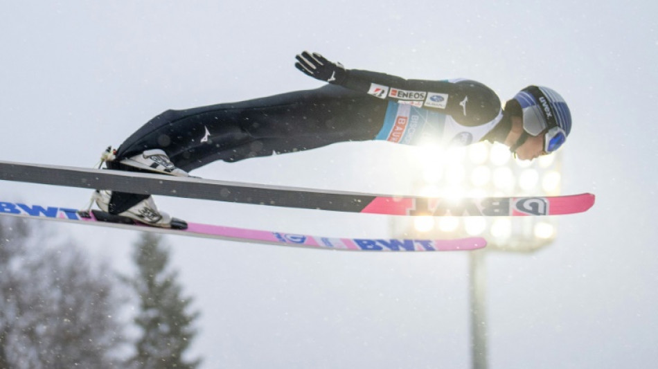 Japan's Kobayashi clinches third Four Hills ski jump crown