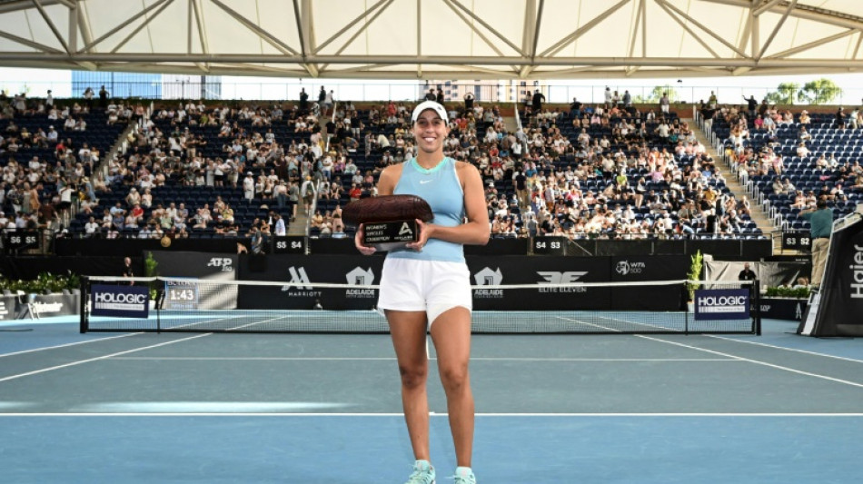 Auger-Aliassime e Madison Keys são campeões em Adelaide antes do Aberto da Austrália