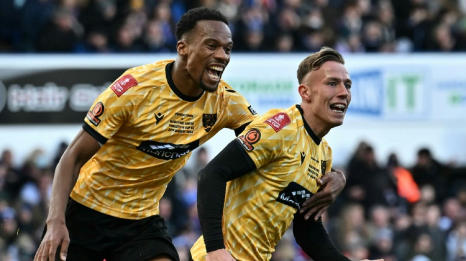 Non-League Maidstone stun Ipswich to reach FA Cup last 16 