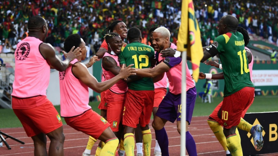 Toko-Ekambi goals fire Cameroon into Cup of Nations semi-finals