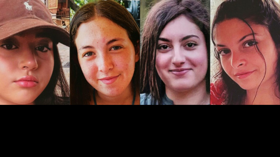 The four Israeli women hostages freed on Saturday