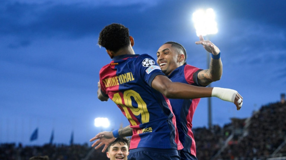 C1: Raphinha et Yamal régalent et envoient le Barça en quarts