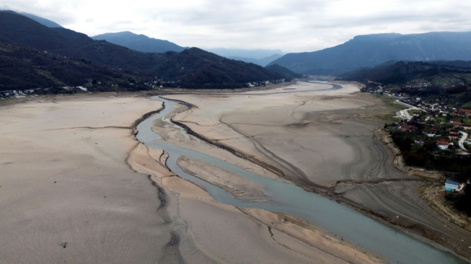 'Scary' drought empties one of Bosnia's largest lakes