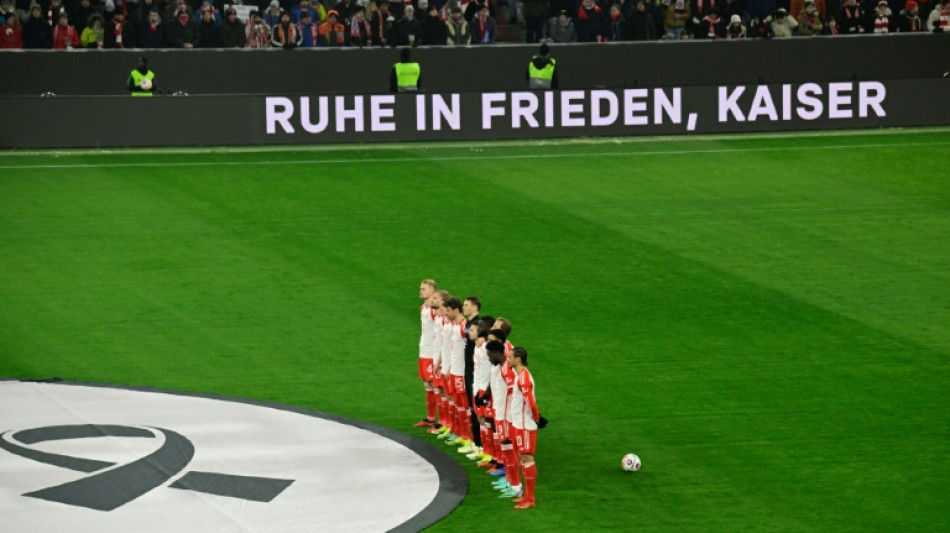 'Shining light goes on': 75,000 fans salute Beckenbauer