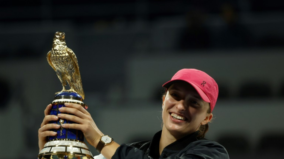 Swiatek conquista WTA de Doha pelo terceiro ano seguido