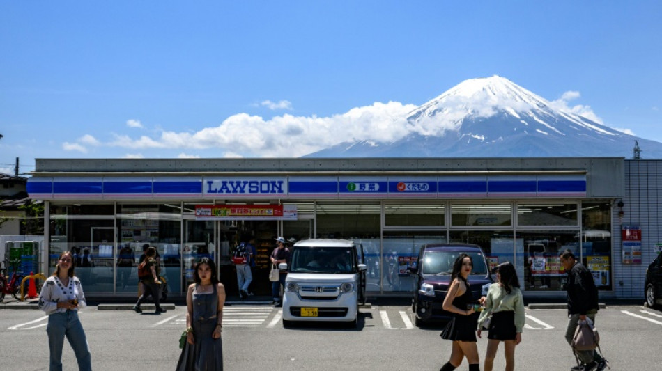 Japan's Mount Fuji barrier delayed