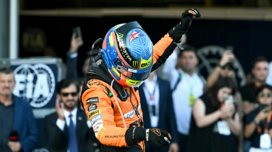 McLaren's Piastri wins Azerbaijan Grand Prix thriller