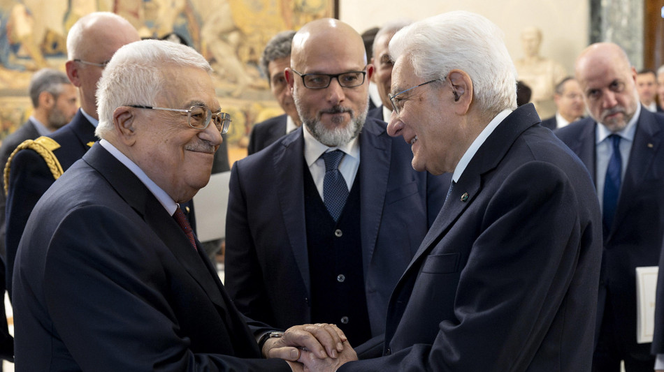 Mattarella, la soluzione due popoli e due stati sia immediata