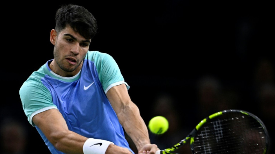 Alcaraz breezes through opener at Paris Masters