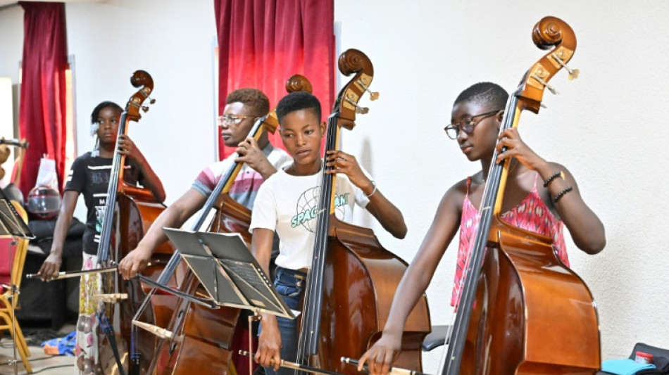 Côte d'Ivoire: le "projet fou" d'un orchestre philarmonique d'enfants en zone rurale