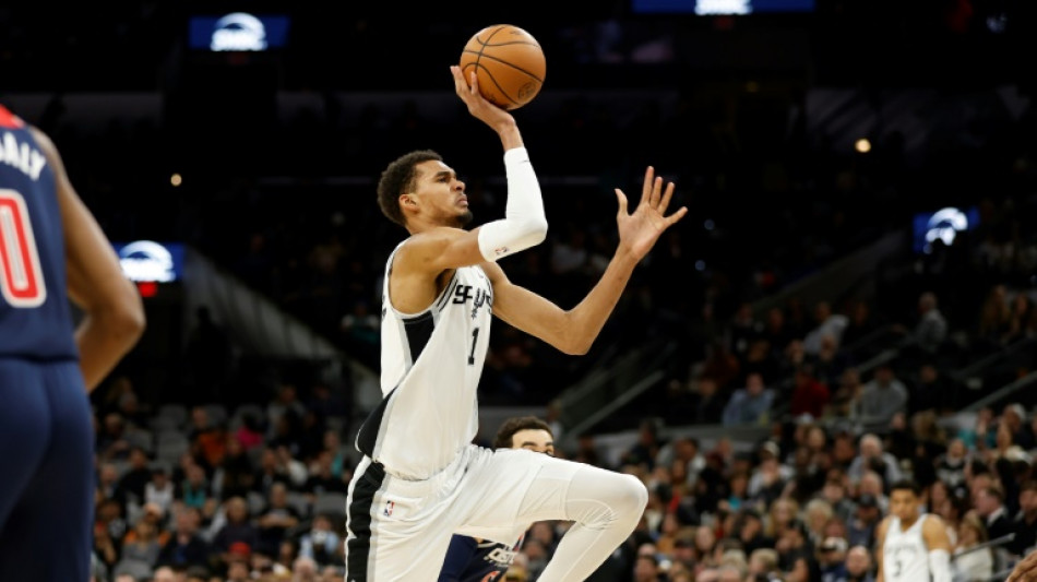 French rookie Wemby a mid-season sales star for NBA 