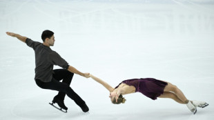 German pair triumphs in short programme at Beijing Grand Prix