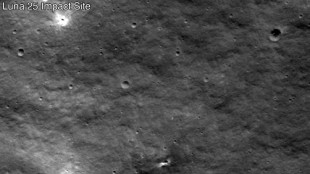 NASA spots new Moon crater, likely caused by crashed Russian probe