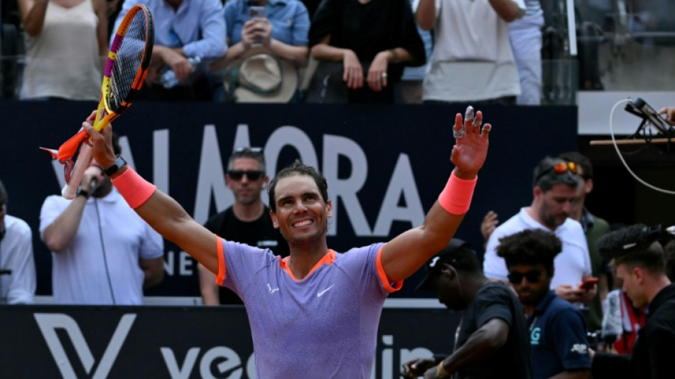 Nadal squeezes past qualifier Bergs in Rome opener