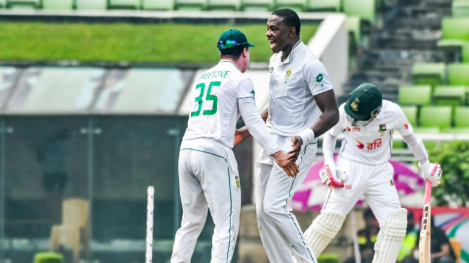 Rabada takes 300th Test wicket as Bangladesh all out for 106