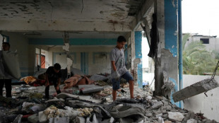 Gaza hospital reports 37 dead in strike on UN school Israel says used by Hamas