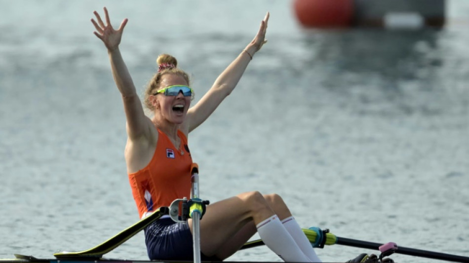 Dutch rower Florijn keeps it in the family with Olympic gold