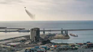 Beirut's blast-damaged grain silos partially collapse