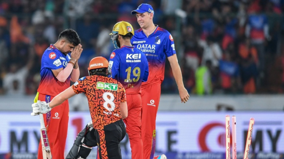 Spinners help IPL's lowest ranked Bengaluru defeat Hyderabad