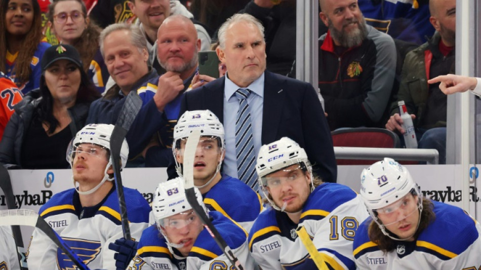 Slumping NHL Blues axe Berube as coach 